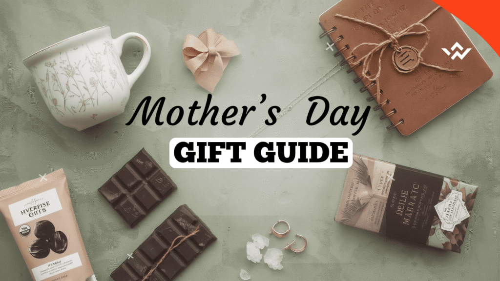 Mother’s Day Gift Ideas 2026 featuring spa gift box, jewelry, flowers, perfume, and Amazon gift picks for mom
