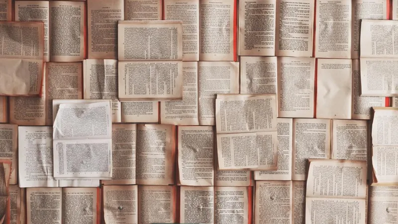 Pages of open books