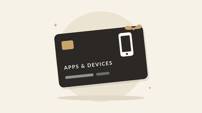 Illustration of a apps & devices card