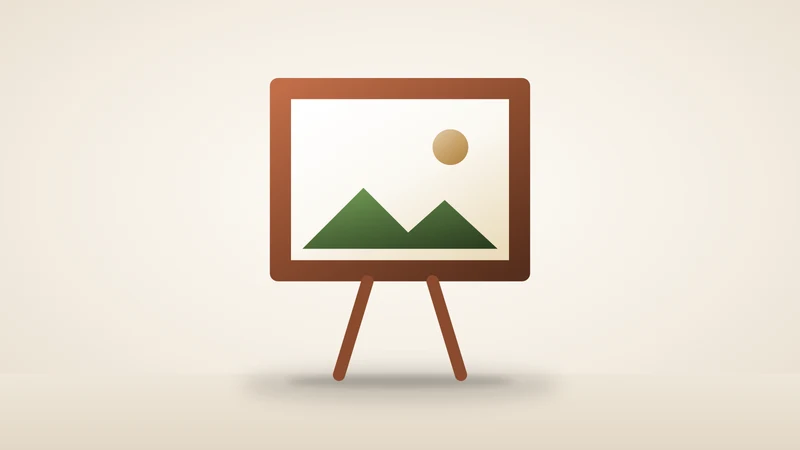 Illustration of a picture frame