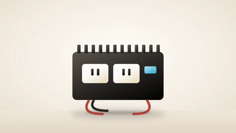 Illustration of a power inverter