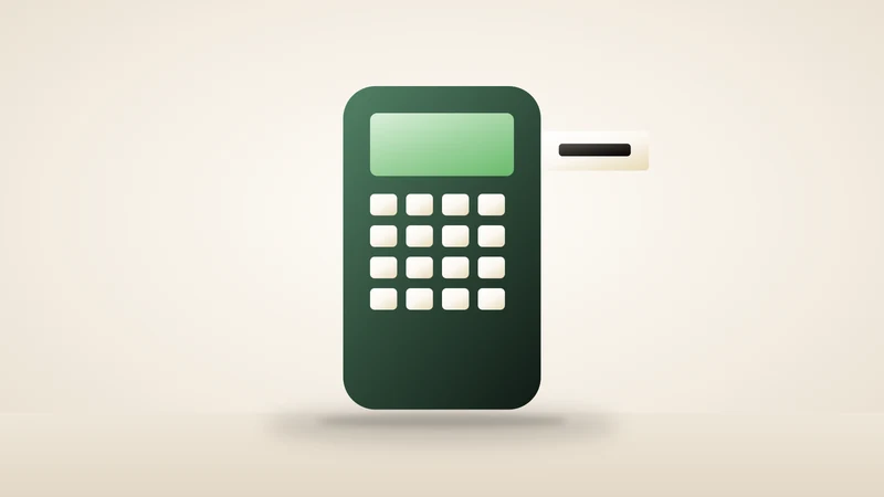 Illustration of a label maker