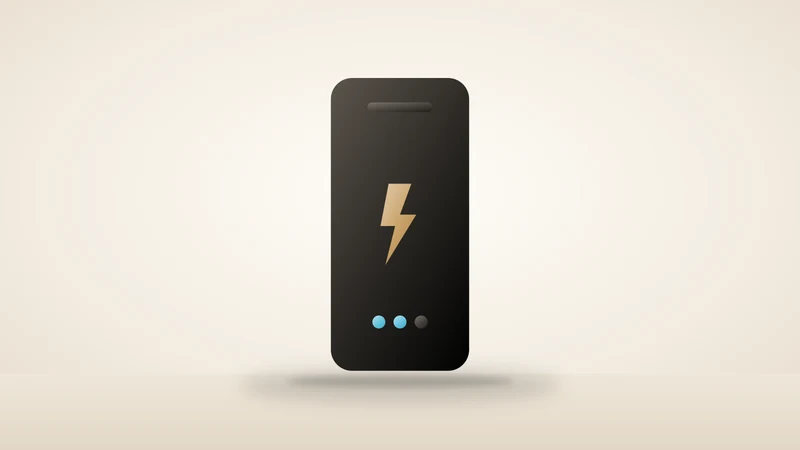 Illustration of a portable power bank