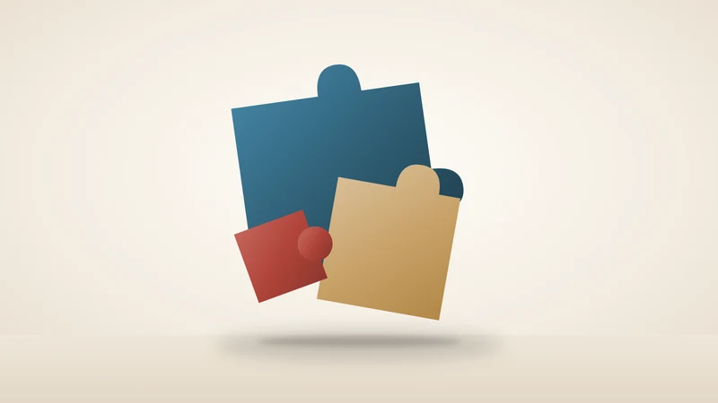 Illustration of a jigsaw puzzle