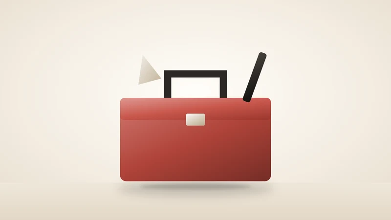 Illustration of a tool box
