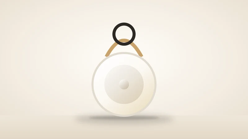 Illustration of an item tracker on a key ring