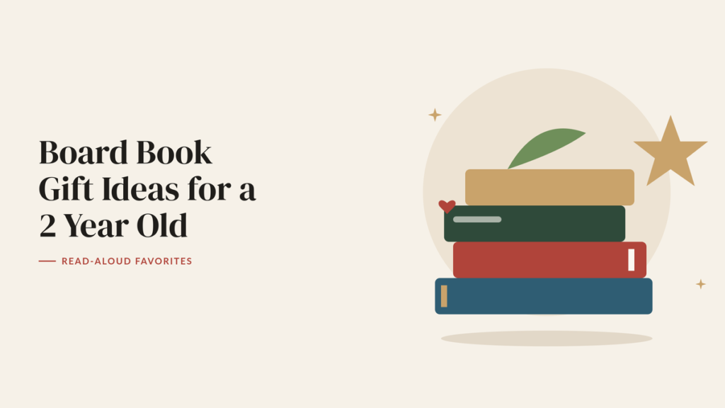 Illustration of a stack of colorful books with a star
