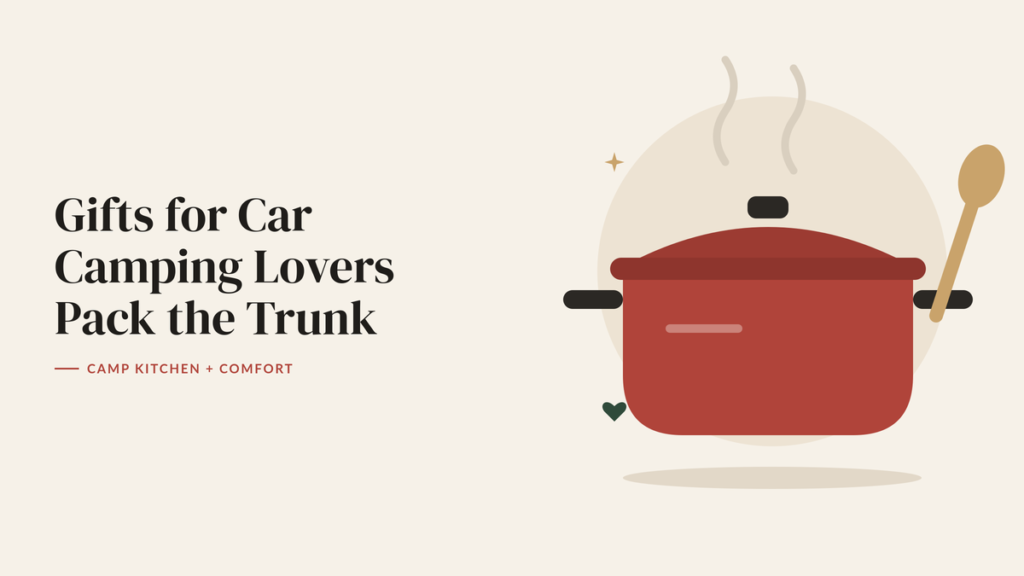 Illustration of a red cooking pot with steam and a wooden spoon