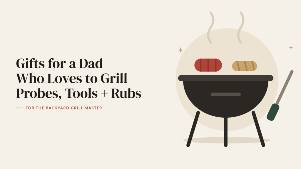 Illustration of a kettle grill with sausages and grilling tongs