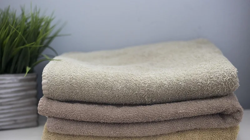 Muslin cloth folded