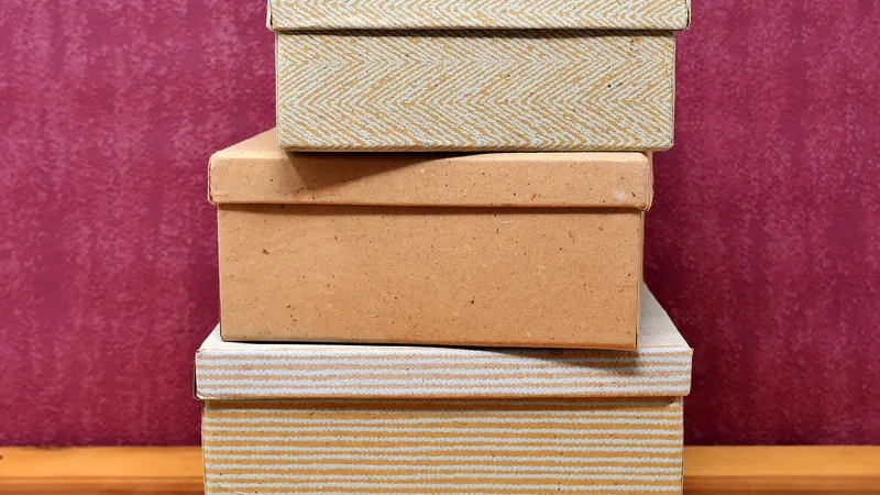 Cardboard boxes