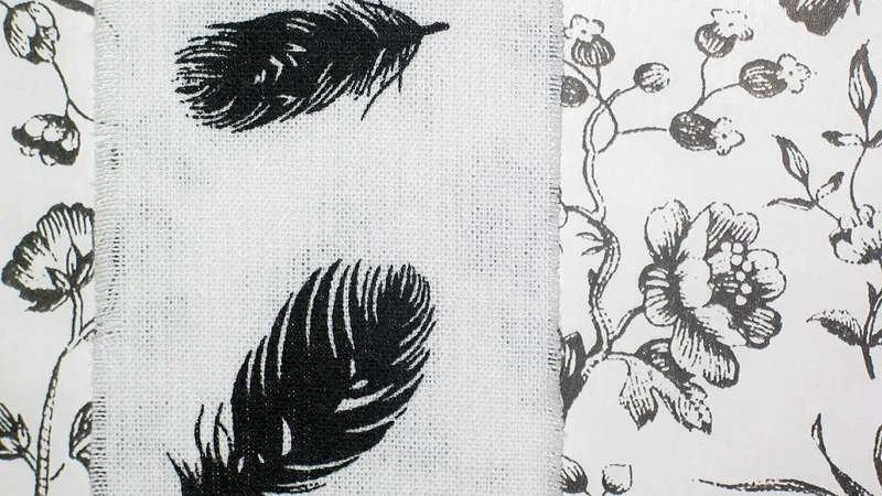 Black white pattern cards
