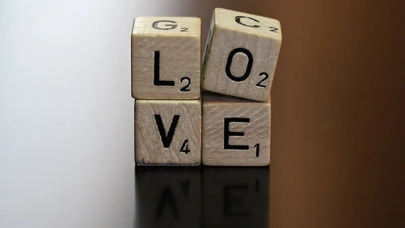 Wooden letter props