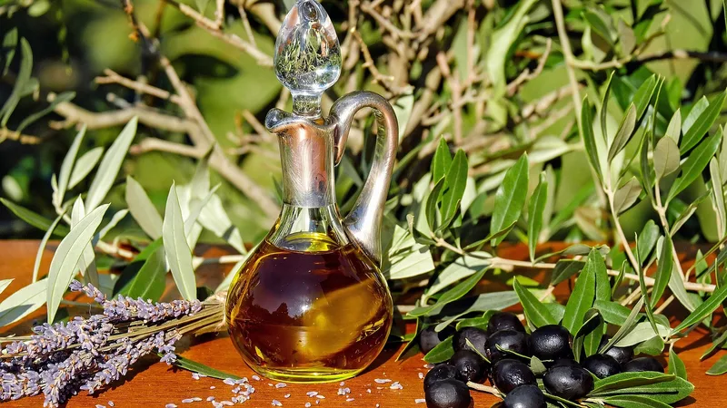 Olive oil bottle