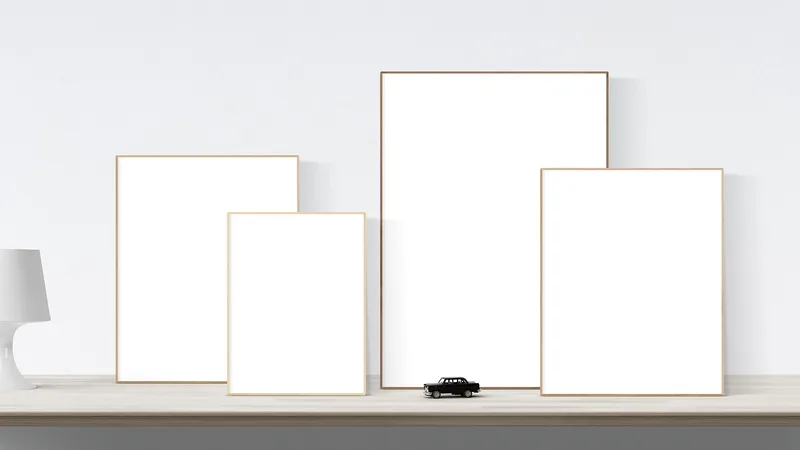 Photo frame wall