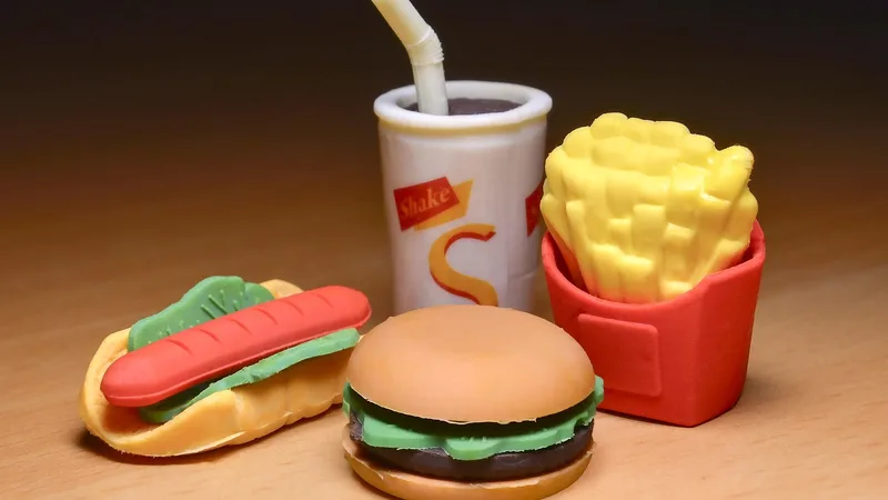 Toy play food