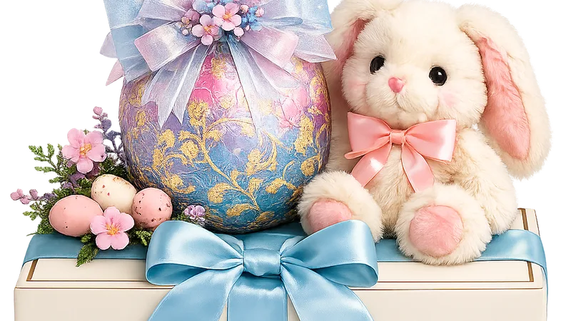 Plush bunny toy
