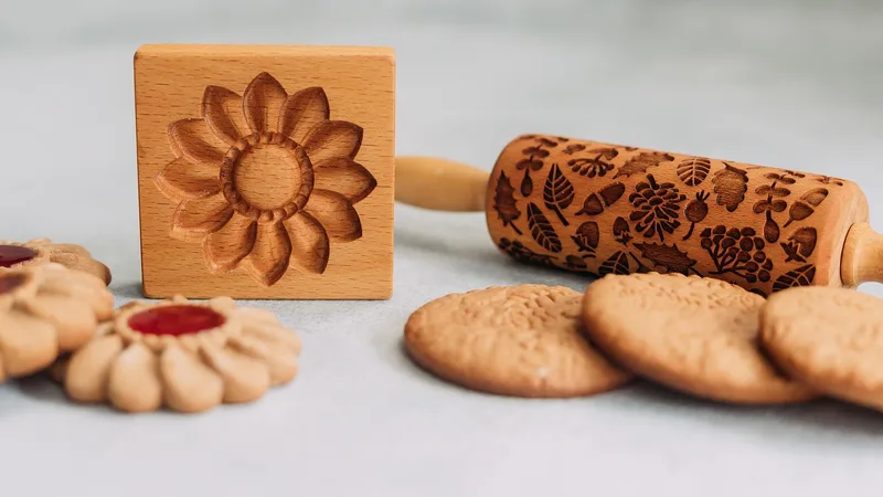 Wooden rolling pin