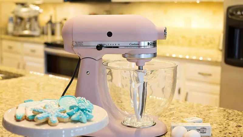 Stand mixer kitchen