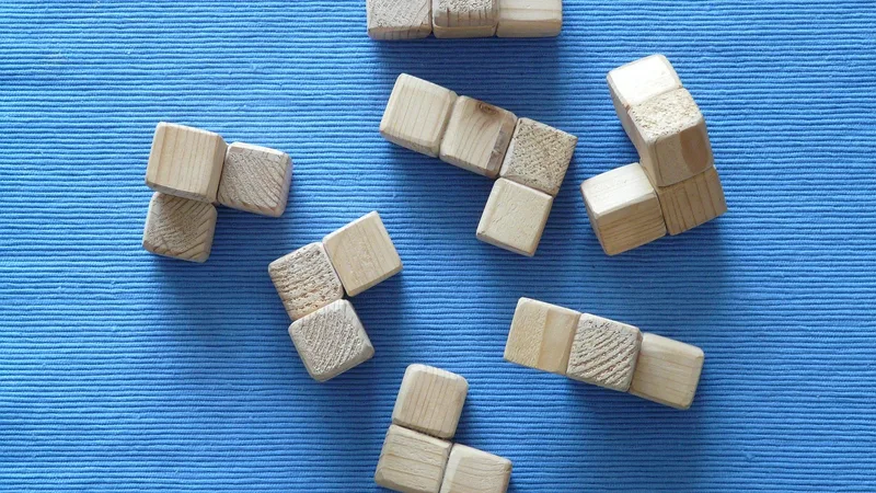 Plastic building blocks