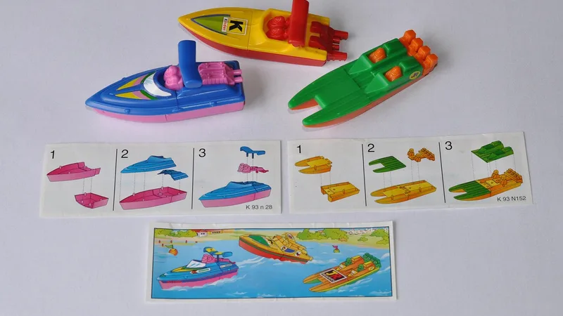 Toy boat water