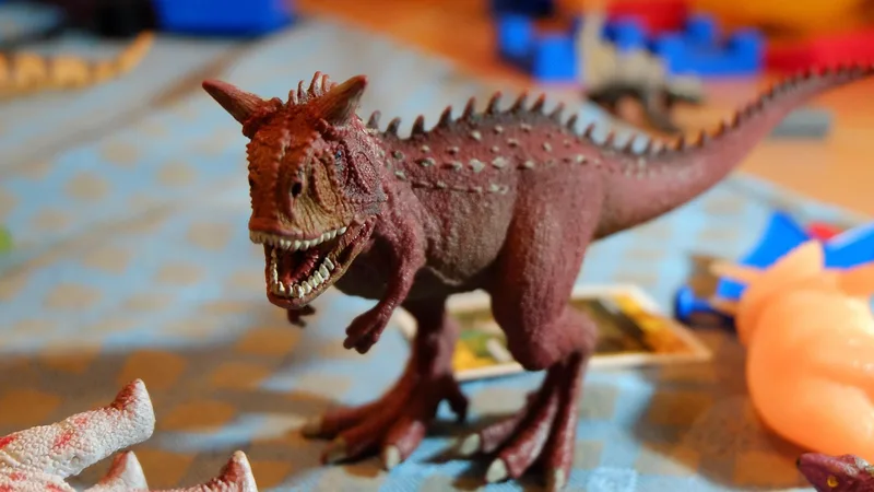 Toy dinosaur