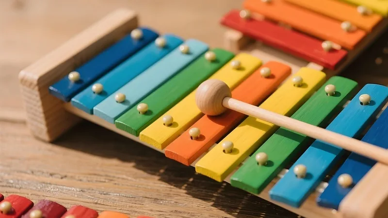 Toy xylophone